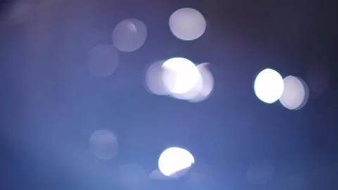 Bokeh light reflection from a pool Stock Footage 237265601