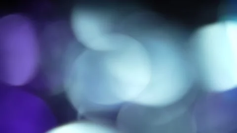 Bokeh light rotation from a close-up Stock Footage 315539461