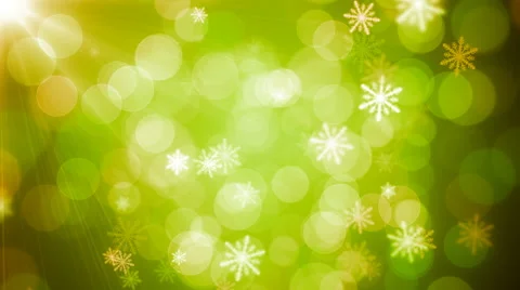 Bokeh light snowflakes Stock Footage 44698416
