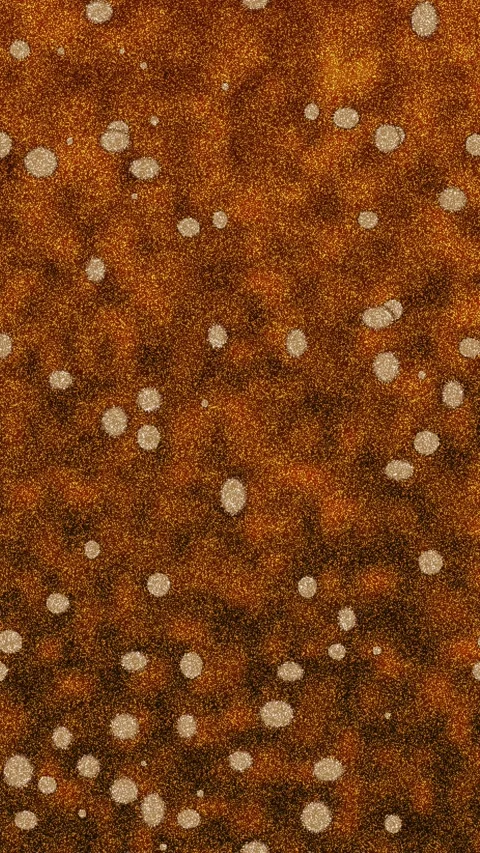 Bokeh light spots on brown texture background. 2d animation Stock Footage 345042798