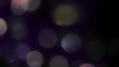 Bokeh light videography Colored light emission with light dots 動画素材 318512832
