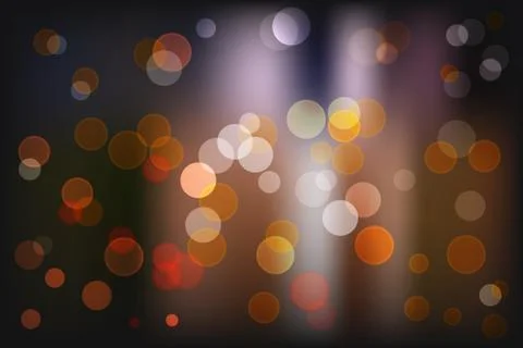Bokeh light vintage background, Vector eps10 Stockillustratie
