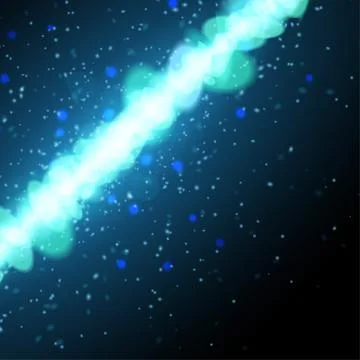 Bokeh lighting effect Stock Illustration