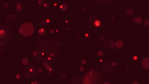 Bokeh lights background. Defocused night lights red particles Stock Footage 89728440