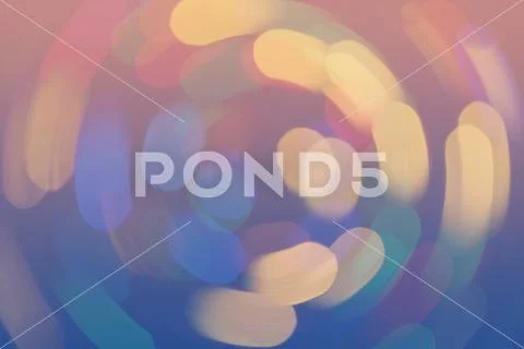 Bokeh lights background retro whirl colorful Stock Photos