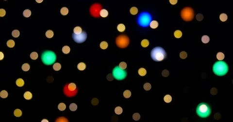Bokeh lights Changing perspective fast H264 100mbps Stock Footage 75708468