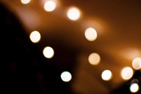 Bokeh lights defocussed background texture Stock Photos