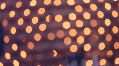Bokeh lights effect in the night closeup Stock Footage 63865063