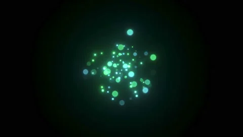 Bokeh lights. Festive motion backdrop. Defocused light background. Stock Footage 124325591