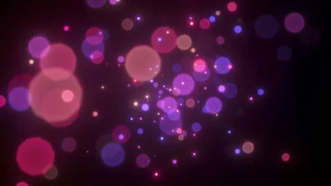 Bokeh lights. Festive motion backdrop. Defocused light background. Stock Footage 124325621