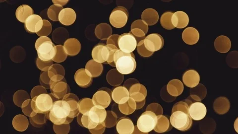 Bokeh lights flickering - 4k Stock Footage 83126080