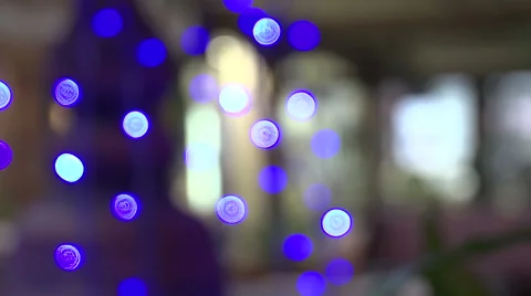 Bokeh lights Stock Footage 47936188