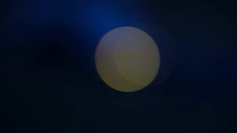 Bokeh lights Green (Pan) Stock Footage 70751235