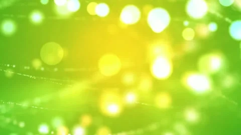 Bokeh lights green screen motion graphics Stock Footage 135708722