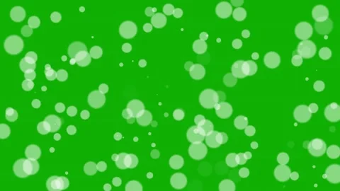Bokeh lights green screen motion graphics Stock Footage 167460825