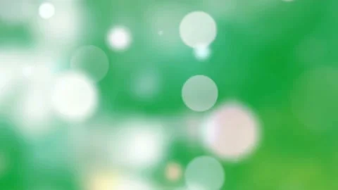 Bokeh lights motion graphics with green screen background Stock Footage 135429210