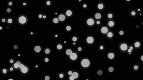 Bokeh lights motion graphics with night background Stock Footage 133500886