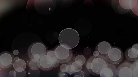 Bokeh lights motion graphics with night background Stock Footage 133573100