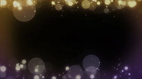 Bokeh lights motion graphics with night background Stock Footage 135441976