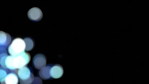 Bokeh Lights Overlay Background Stock Footage 113060806