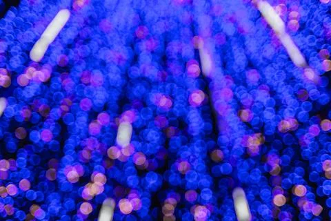 Bokeh lights Foto stock