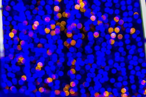 Bokeh lights Foto stock