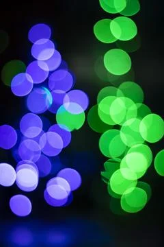 Bokeh of lights Stock Photos