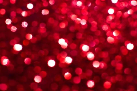 Bokeh lights red texture. New year background. 스톡 사진