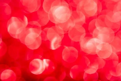 Bokeh lights red texture. New year background. 스톡 사진