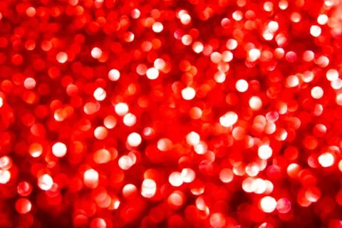 Bokeh lights red texture. New year background. 库存照片