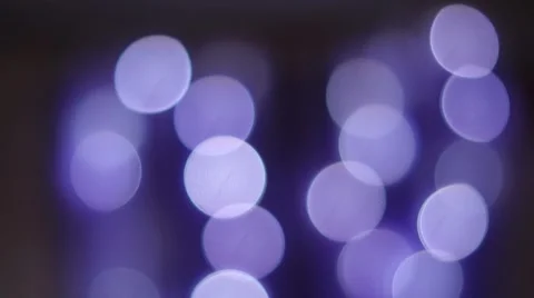 Bokeh lights violet Stock Footage 65392187