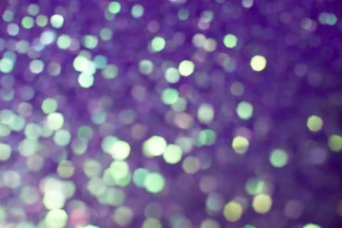 Bokeh lights violet texture. New year background. 스톡 사진