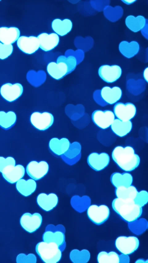 Bokeh Loop Hearts 4K – Vertical Animated Background 9:16 Stock Footage 293089070