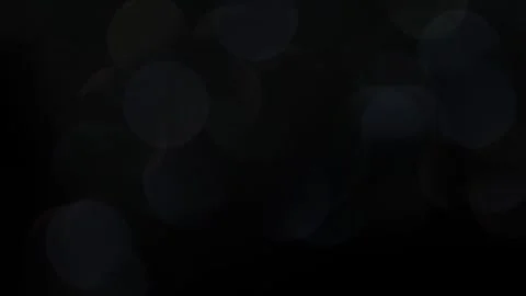 Bokeh, Low light, cluster, light, black background Video stock 319378262