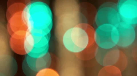 Bokeh Made in Camera Stock Footage 35063414