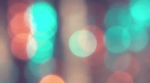 Bokeh Made in Camera Stock Footage 35063420
