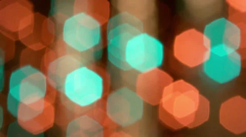 Bokeh Made in Camera Stock Footage 35143940