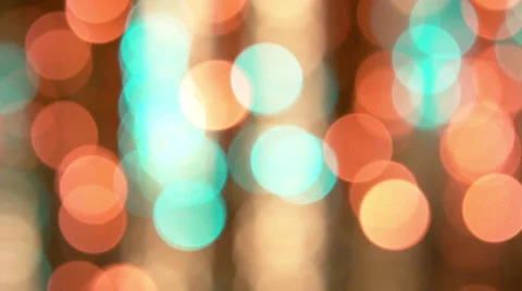 Bokeh Made in Camera Stock Footage 35144154