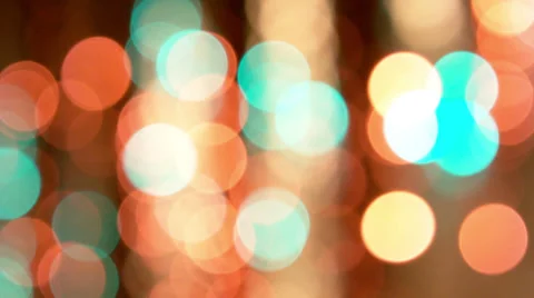 Bokeh Made in Camera Stock Footage 35164545