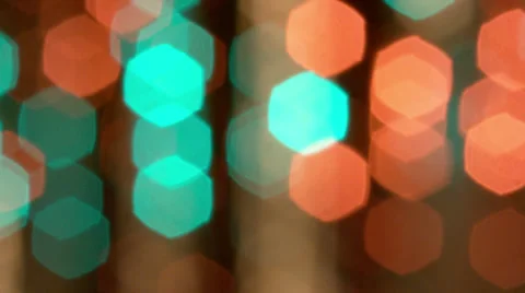 Bokeh Made in Camera Stock Footage 35184234