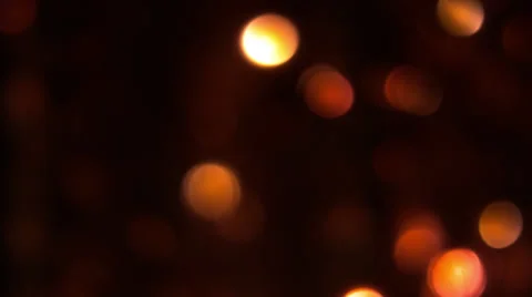 Bokeh Made in Camera Stock Footage 35512810