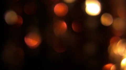 Bokeh Made in Camera Stock Footage 35512890