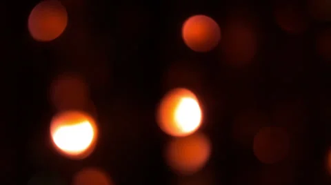 Bokeh Made in Camera Stock Footage 35512938