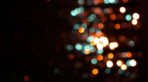 Bokeh Made in Camera Stock Footage 35523676