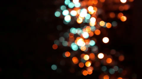 Bokeh Made in Camera Stock Footage 35523703