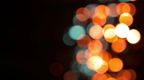 Bokeh Made in Camera Stock Footage 35523725