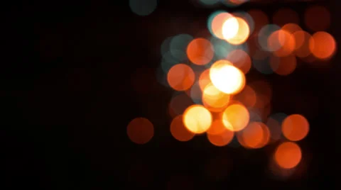 Bokeh Made in Camera Stock Footage 35523826