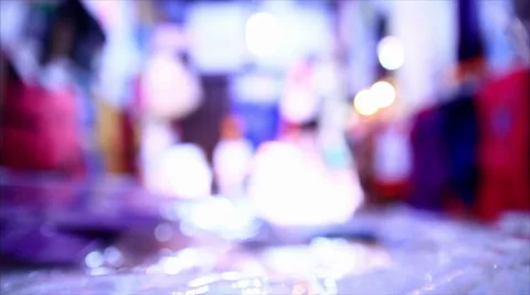 Bokeh Merchandise Stock Footage 27472475