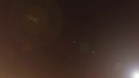 Bokeh moon light n lens flare on starry ... | Stock Video | Pond5