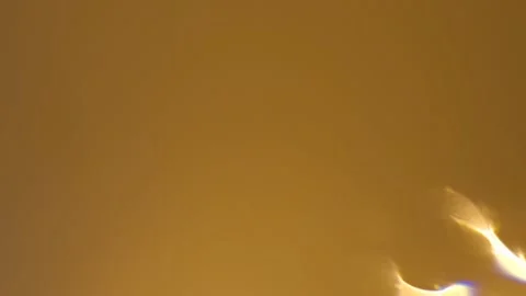 Bokeh moon light ray n lens flare with water star n rain drop on dark night sky Stock Footage 170305308